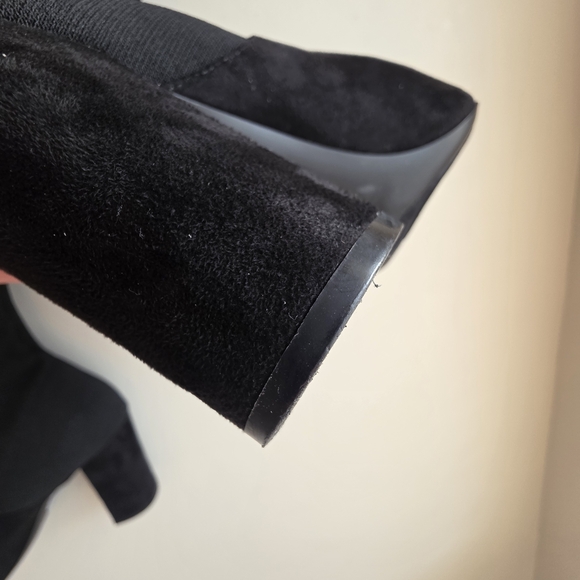 Steve Madden Black Over the Knee Boots - Picture 6 of 12